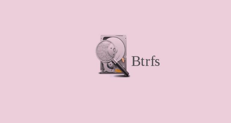 ناساندنی فایل سیستەمی Btrfs